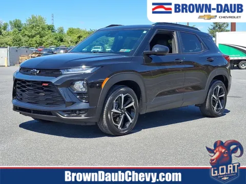 Black 2023 Chevrolet Trailblazer FWD RS for sale in Nazareth, PA