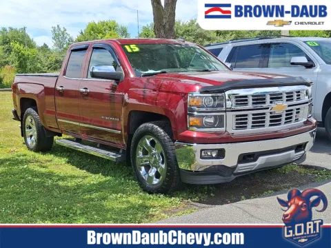 Red 2015 Chevrolet Silverado 1500 2LZ for sale in Nazareth, PA