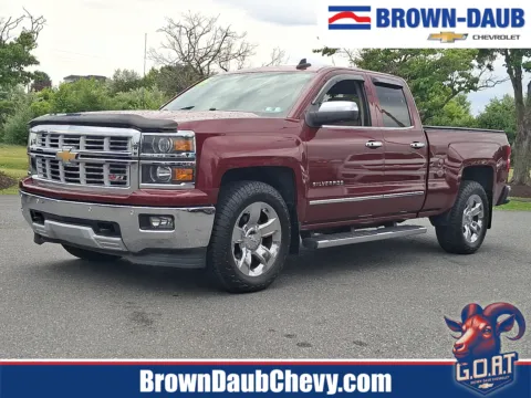 Red 2015 Chevrolet Silverado 1500 2LZ for sale in Nazareth, PA