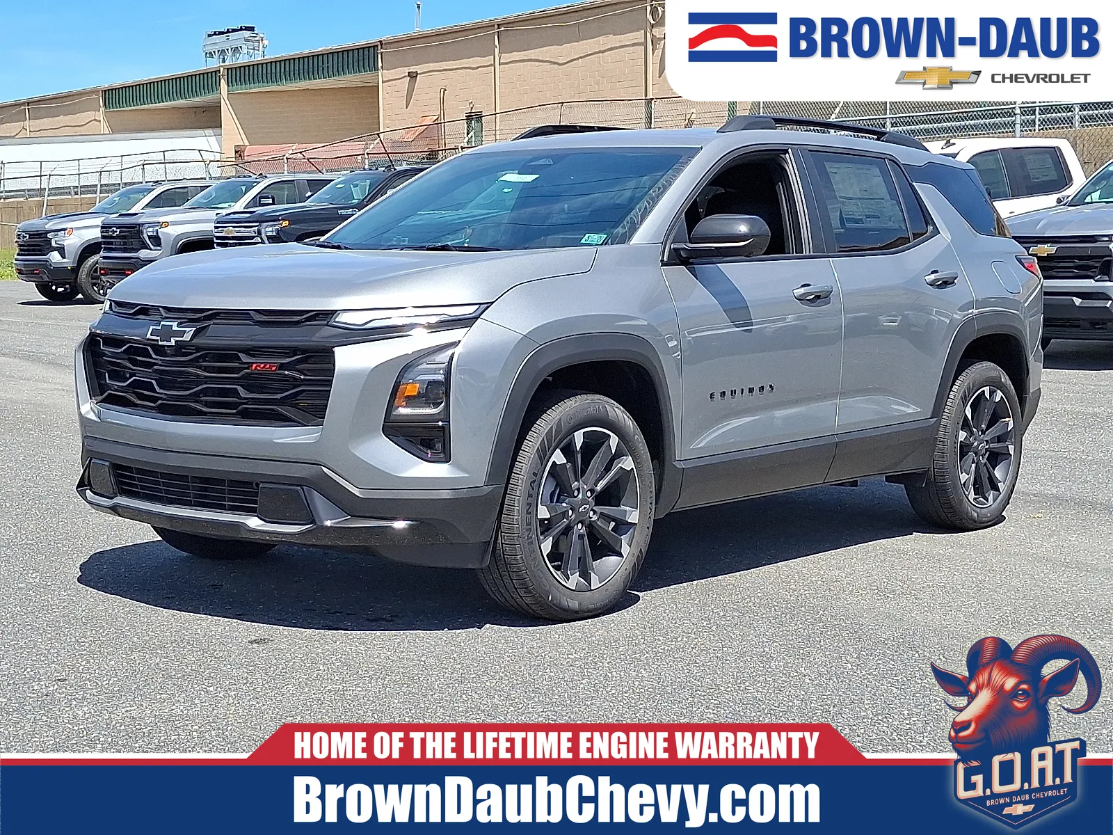Gray 2026 Chevrolet Equinox AWD RS for sale in Nazareth, PA