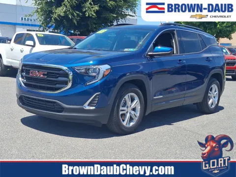 Blue 2020 GMC Terrain FWD SLE for sale in Nazareth, PA