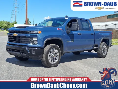 Blue 2026 Chevrolet Silverado 2500 HD Crew Cab, Standard Bed, WT, 4WD for sale in Nazareth, PA