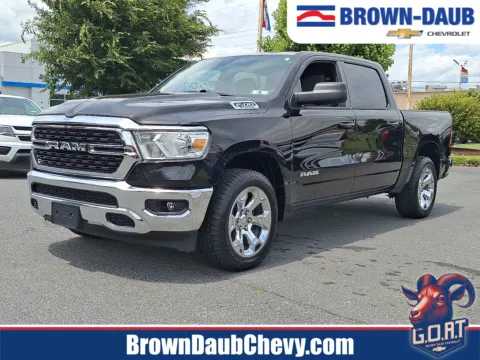 Black 2022 Ram 1500 Big Horn Crew Cab 4x4 5'7" Box for sale in Nazareth, PA