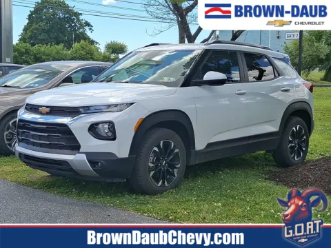 White 2023 Chevrolet Trailblazer AWD LT for sale in Nazareth, PA