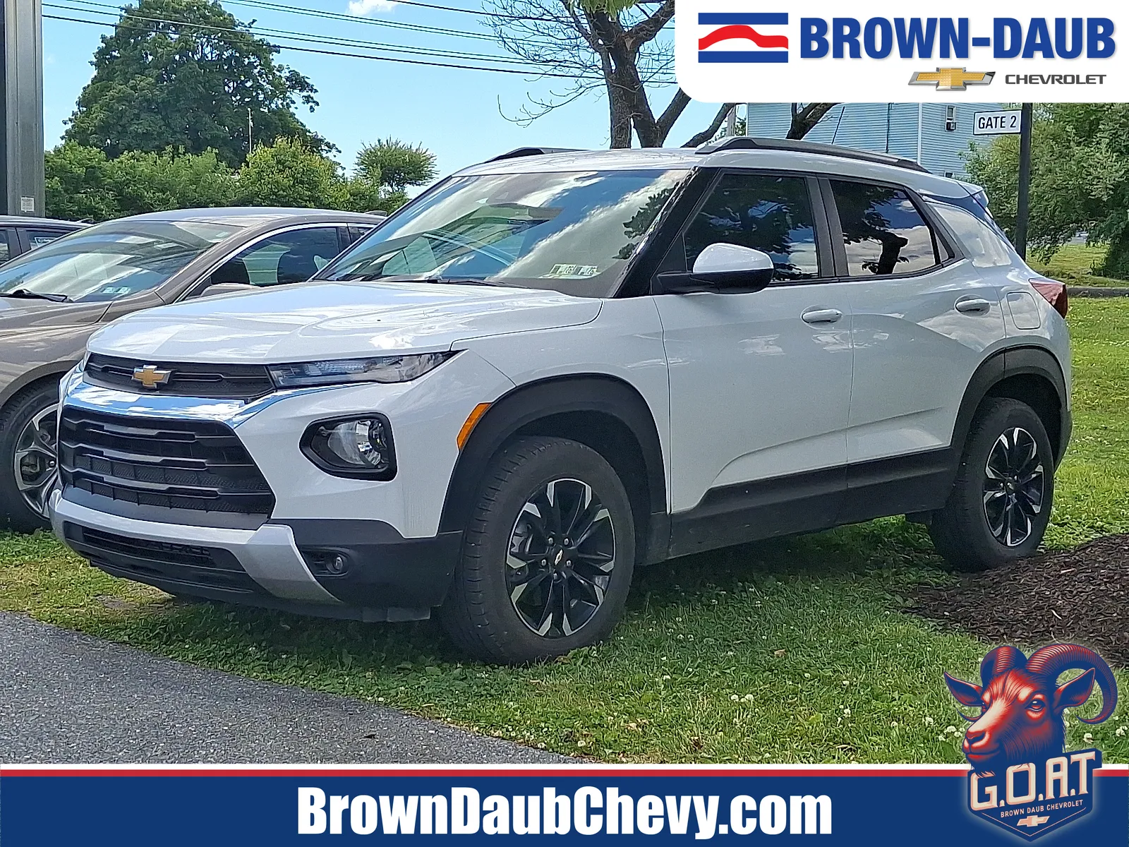 White 2023 Chevrolet Trailblazer AWD LT for sale in Nazareth, PA