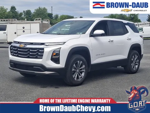 White 2026 Chevrolet Equinox AWD LT for sale in Nazareth, PA