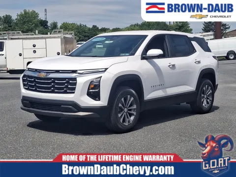 White 2026 Chevrolet Equinox AWD LT for sale in Nazareth, PA