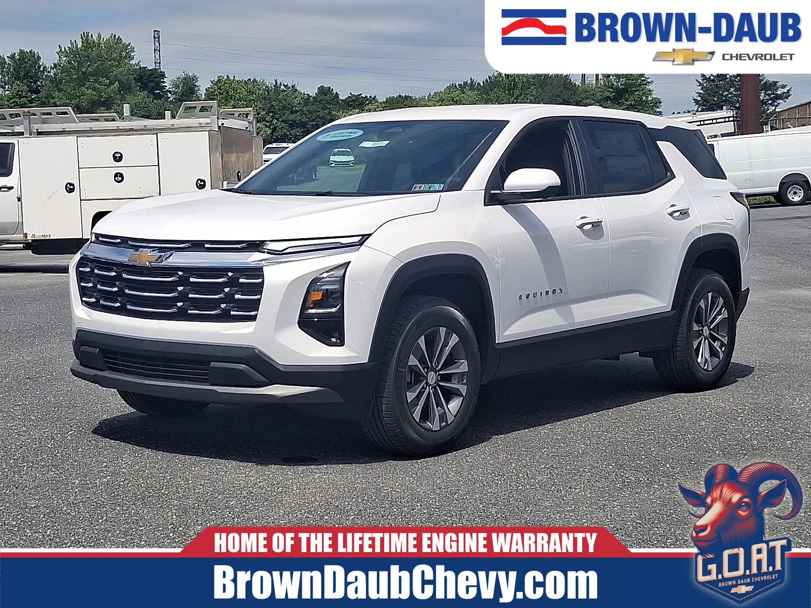 White 2026 Chevrolet Equinox AWD LT for sale in Nazareth, PA