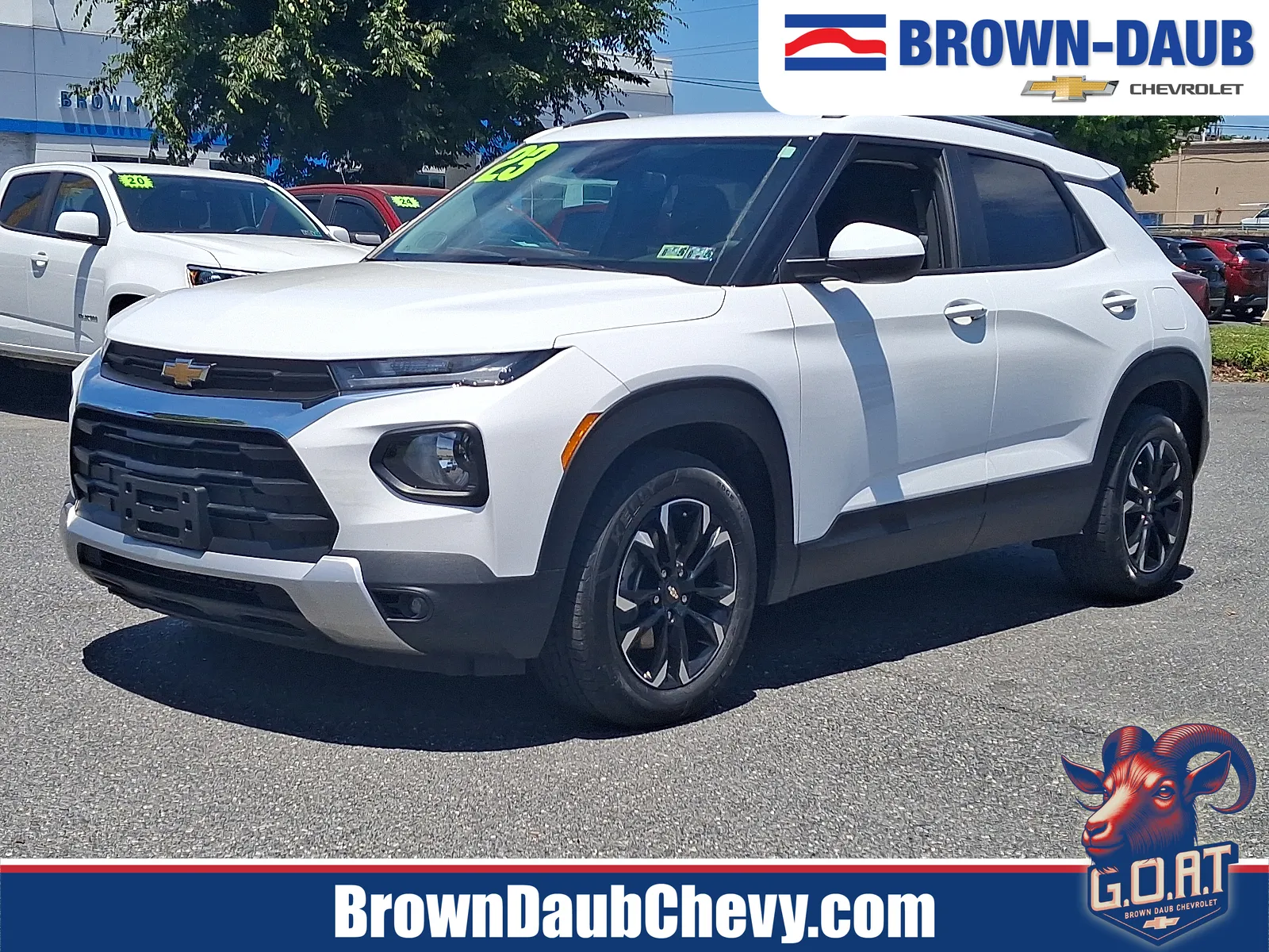 White 2023 Chevrolet Trailblazer FWD LT for sale in Nazareth, PA