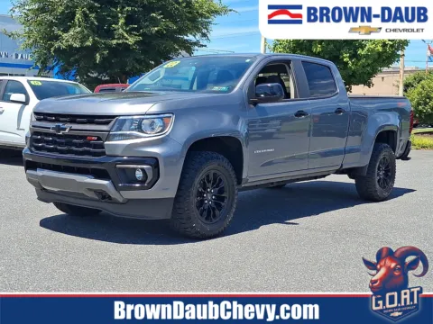 Gray 2022 Chevrolet Colorado 4WD Crew Cab Long Box Z71 for sale in Nazareth, PA