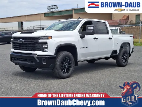 White 2026 Chevrolet Silverado 2500 HD Crew Cab, Standard Bed, WT, 4WD for sale in Nazareth, PA