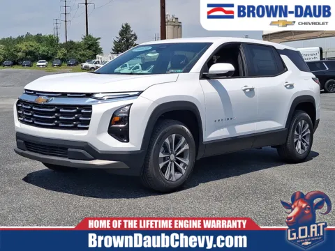 White 2026 Chevrolet Equinox AWD LT for sale in Nazareth, PA