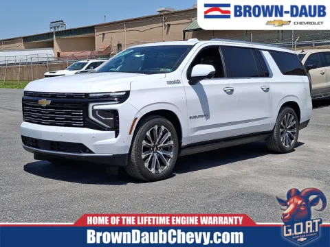 White 2026 Chevrolet Suburban High Country, 4WD for sale in Nazareth, PA