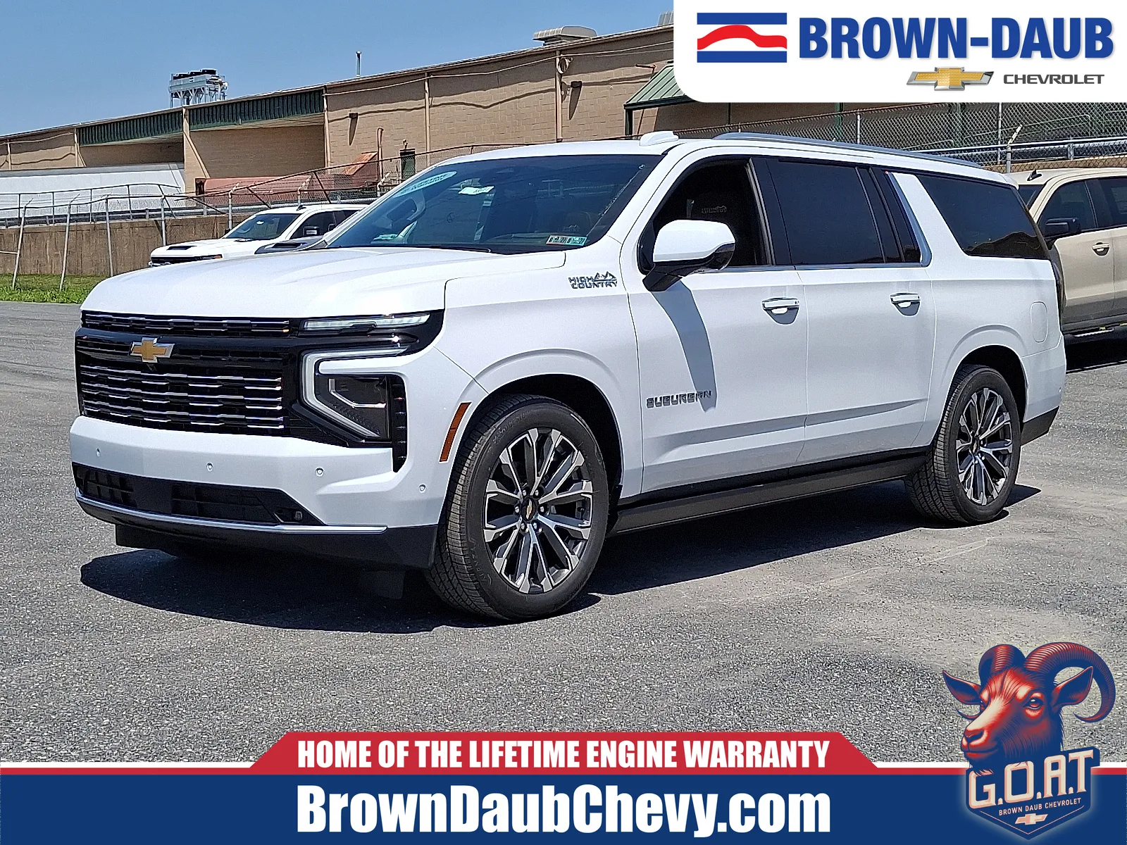 White 2026 Chevrolet Suburban High Country, 4WD for sale in Nazareth, PA