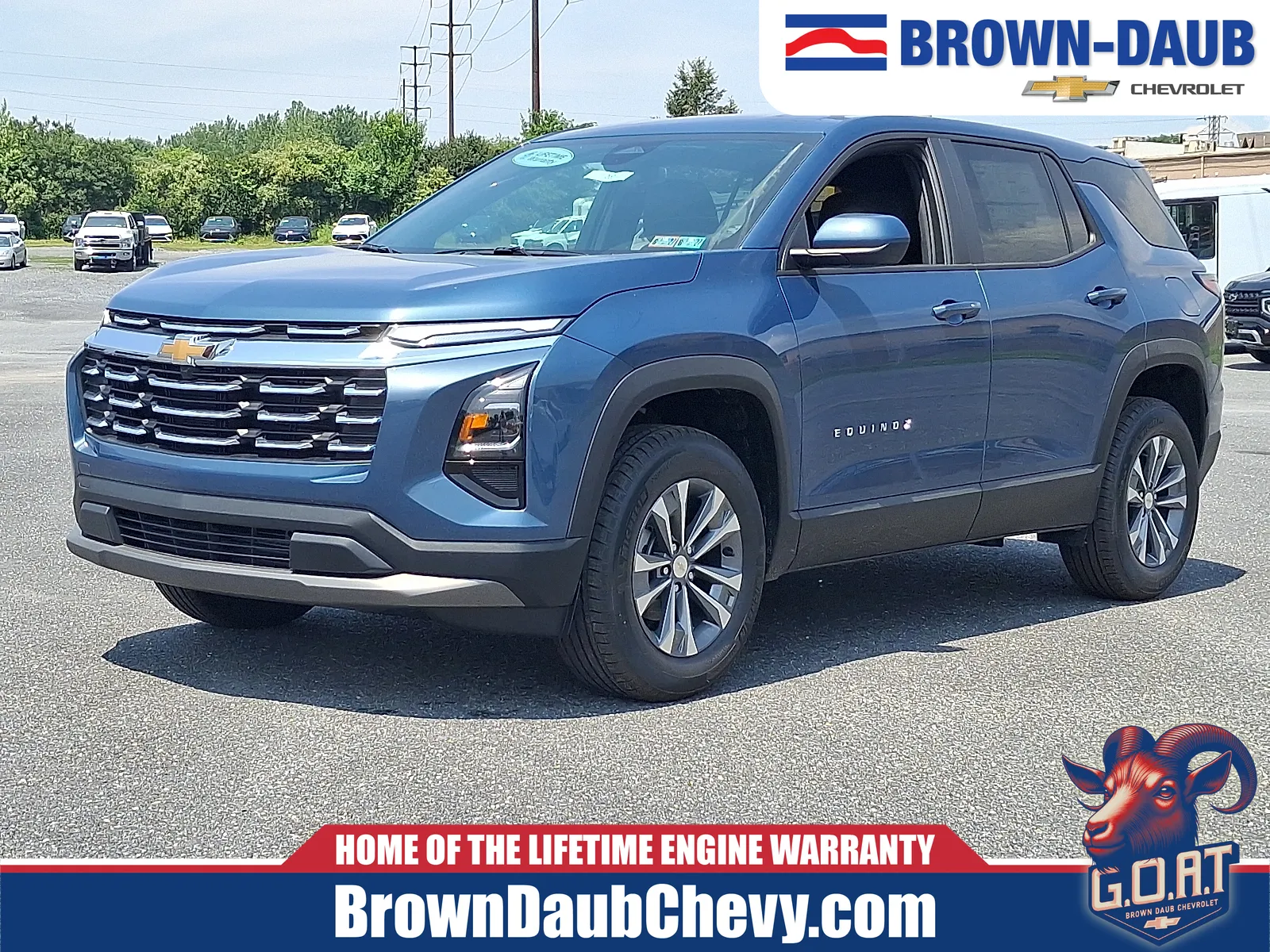 Blue 2026 Chevrolet Equinox AWD LT for sale in Nazareth, PA
