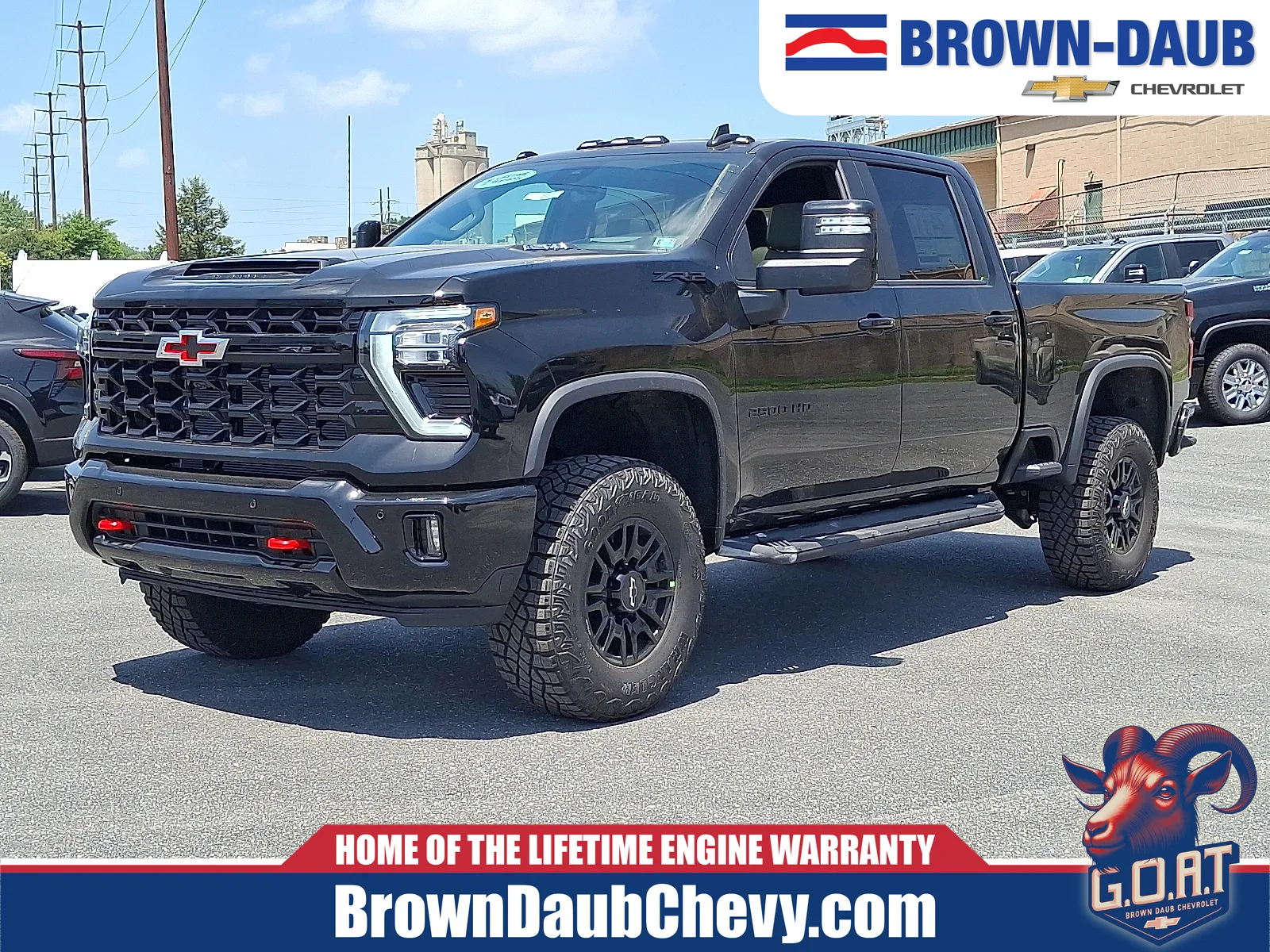 Black 2026 Chevrolet Silverado 2500 HD Crew Cab, Standard Bed, XR2, 4WD for sale in Nazareth, PA