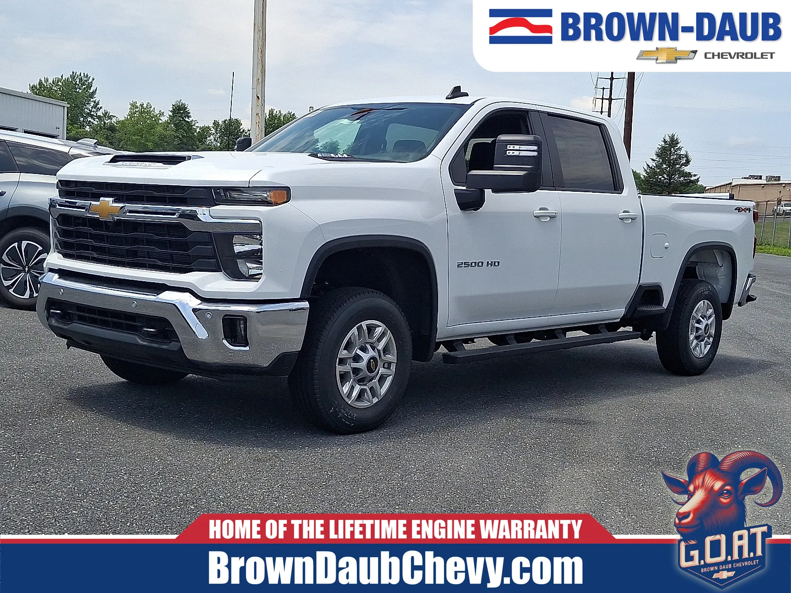 White 2026 Chevrolet Silverado 2500 HD Crew Cab, Standard Bed, LT, 4WD for sale in Nazareth, PA