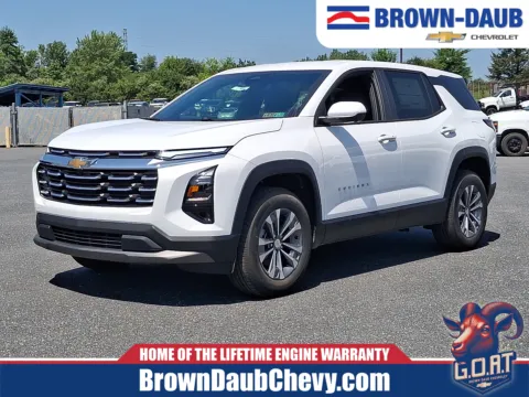 White 2026 Chevrolet Equinox AWD LT for sale in Nazareth, PA