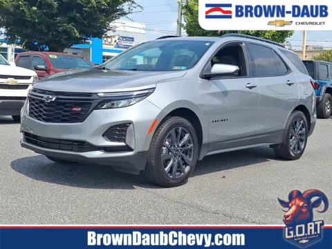 Gray 2024 Chevrolet Equinox AWD RS for sale in Nazareth, PA