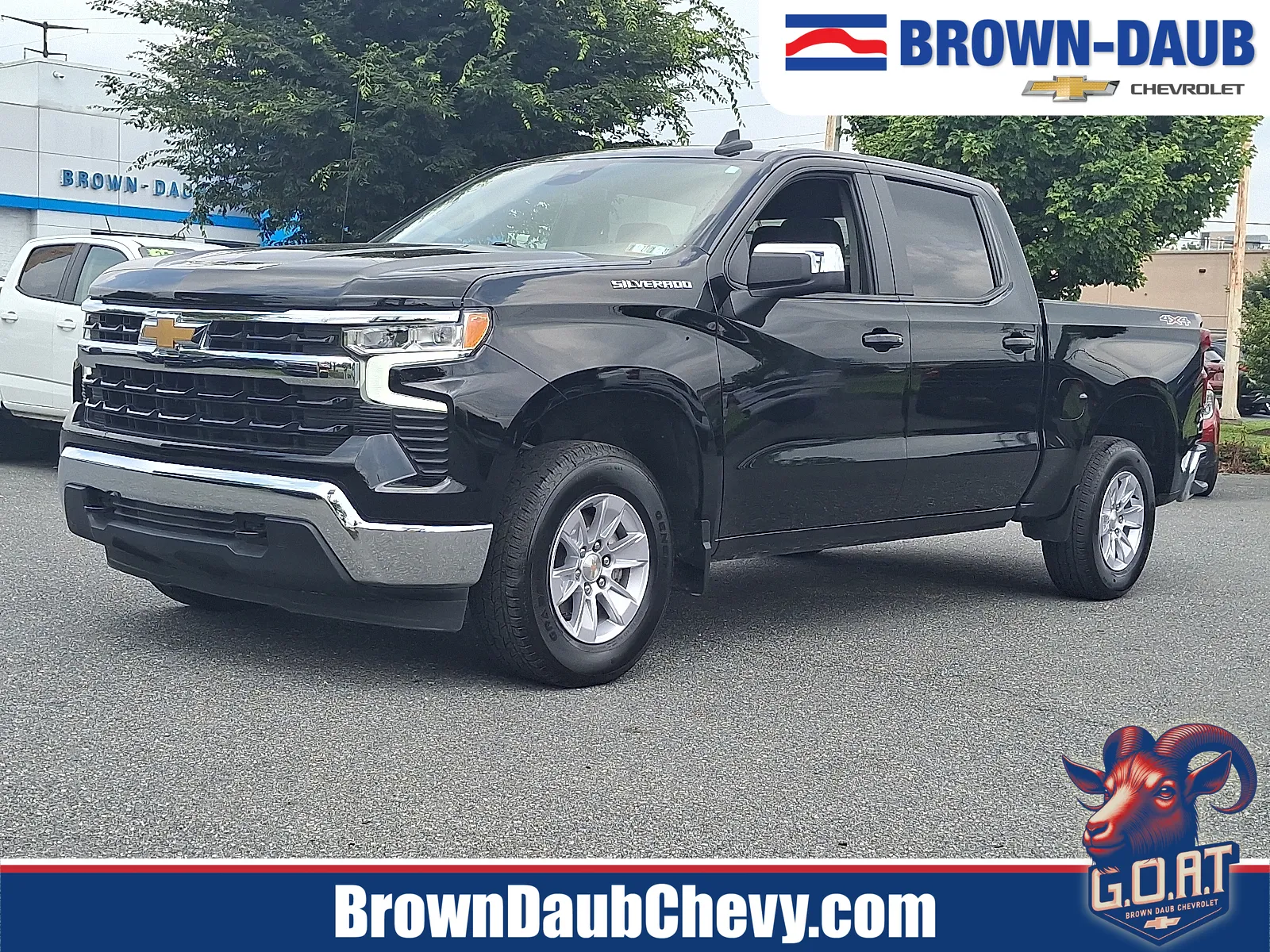 Black 2026 Chevrolet Silverado 1500 4WD Crew Cab Standard Bed LT for sale in Nazareth, PA