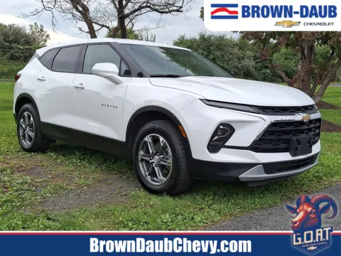 White 2025 Chevrolet Blazer AWD 2LT for sale in Nazareth, PA