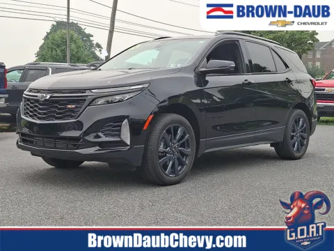 Black 2024 Chevrolet Equinox AWD RS for sale in Nazareth, PA