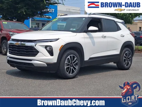 White 2025 Chevrolet Trailblazer FWD LT for sale in Nazareth, PA