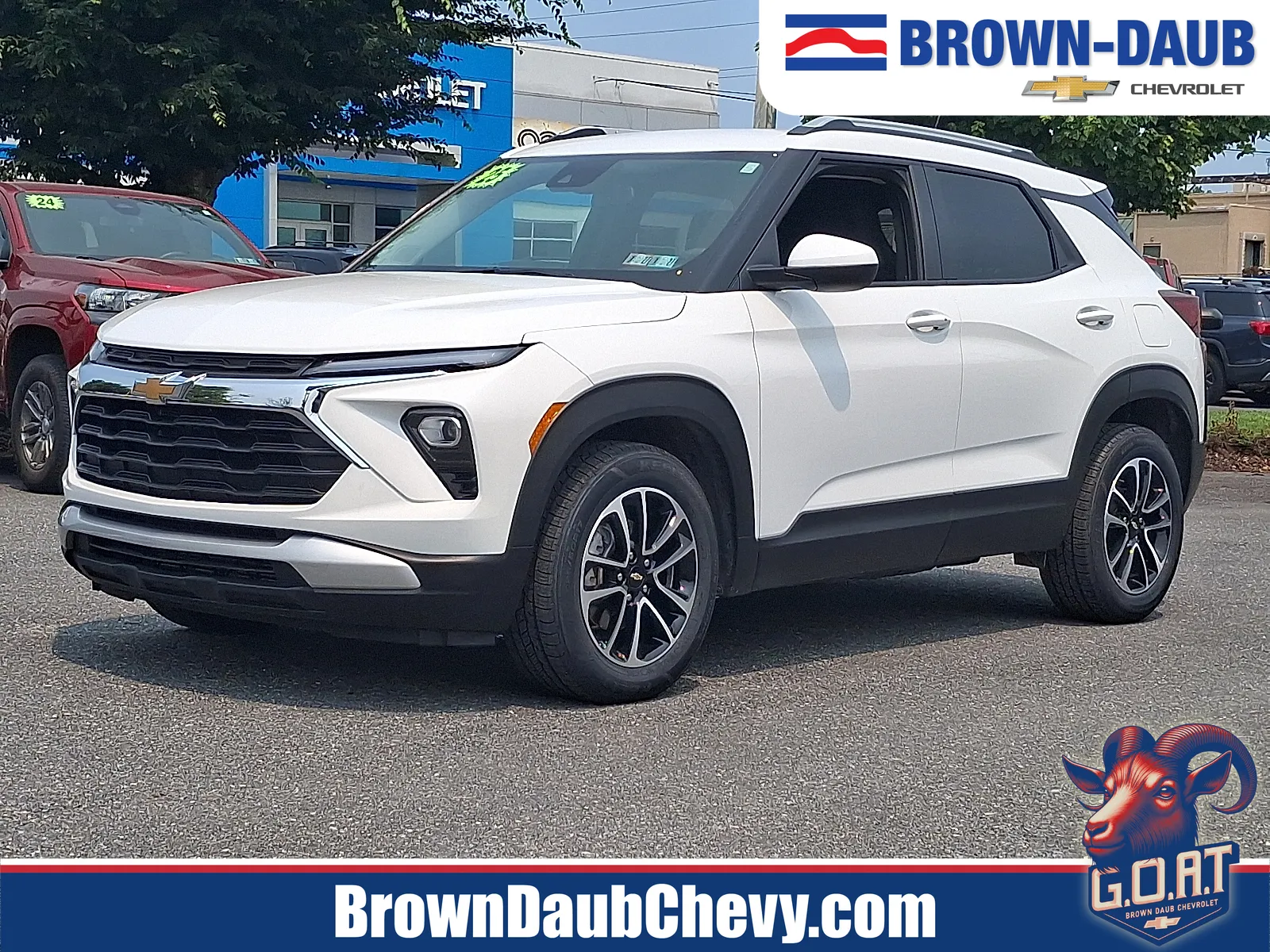 White 2025 Chevrolet Trailblazer FWD LT for sale in Nazareth, PA
