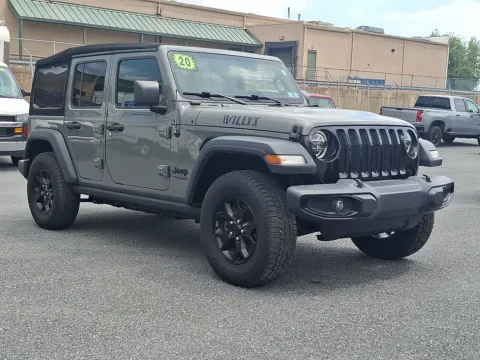 Another view of 2020 Jeep Wrangler Unlimited Willys 4x4 for sale in Nazareth, PA at Brown Daub Chevrolet of Nazareth