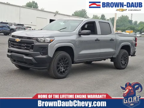 Gray 2026 Chevrolet Colorado WT, 4WD for sale in Nazareth, PA