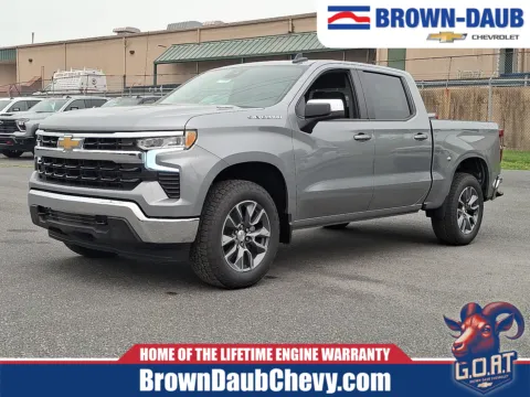 Gray 2026 Chevrolet Silverado 1500 4WD Crew Cab Short Bed LT with 2FL for sale in Nazareth, PA