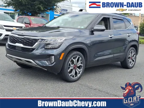Gray 2021 Kia Seltos SX Turbo for sale in Nazareth, PA