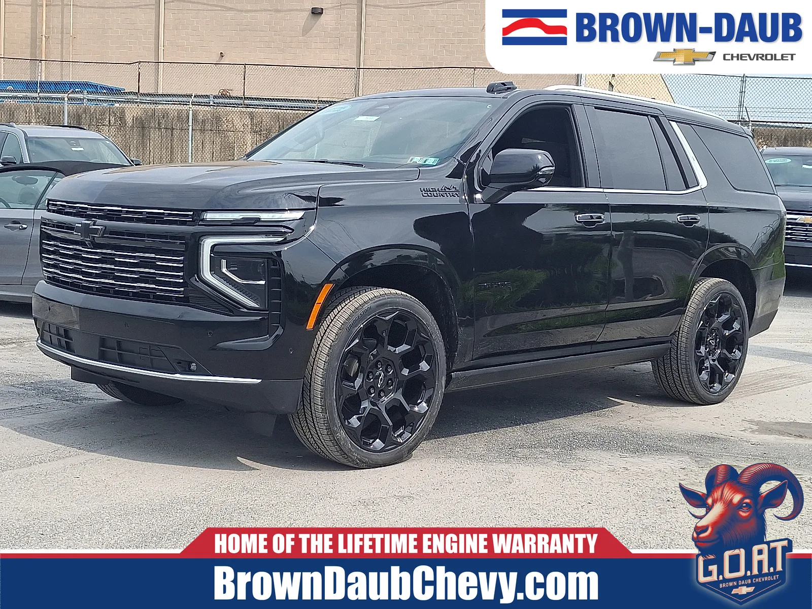 Black 2026 Chevrolet Tahoe 4WD High Country for sale in Nazareth, PA