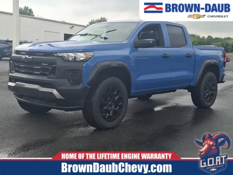Blue 2026 Chevrolet Colorado Trail Boss, 4WD for sale in Nazareth, PA