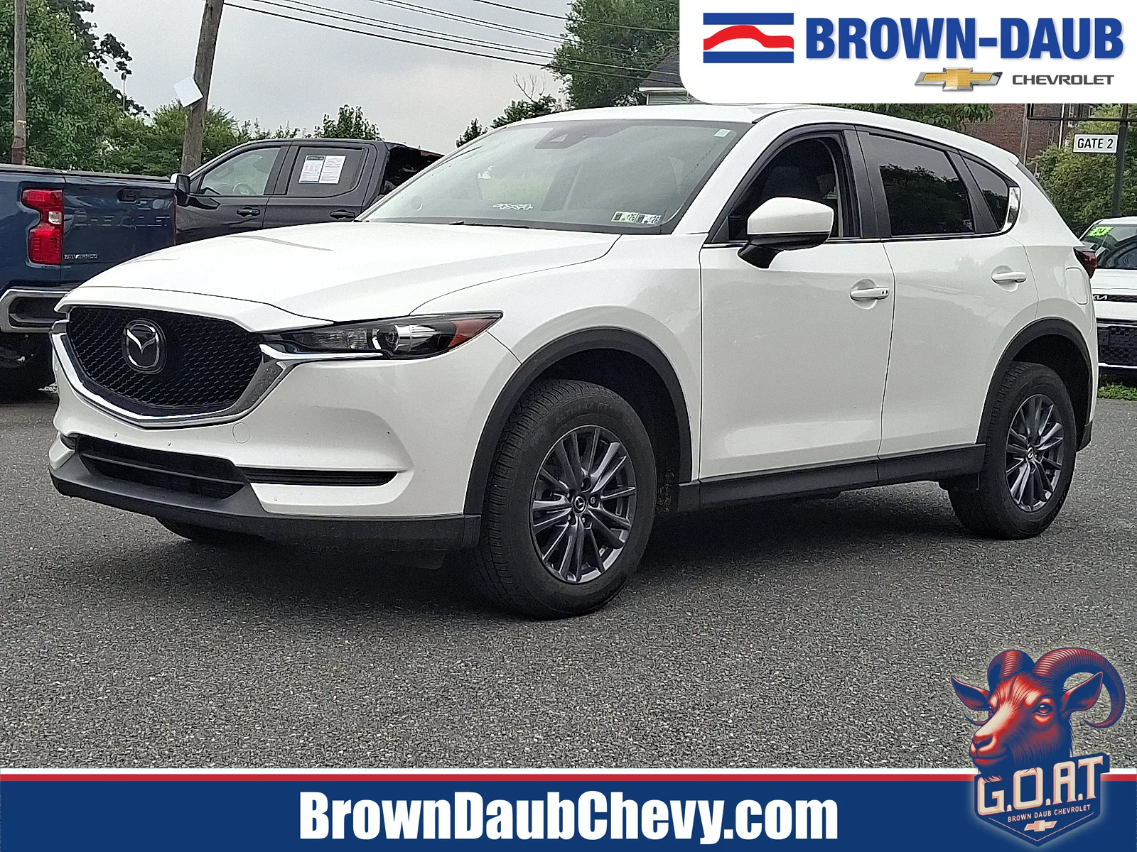 White 2020 Mazda CX-5 Touring for sale in Nazareth, PA