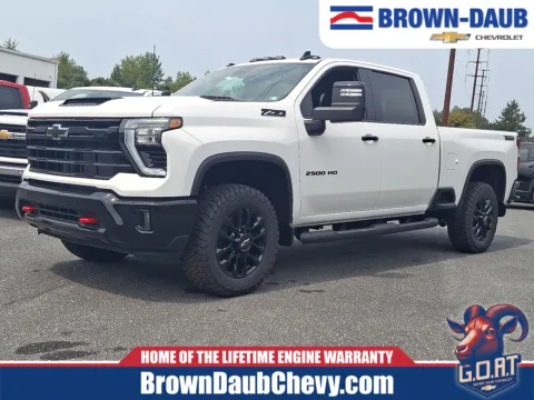 White 2026 Chevrolet Silverado 2500 HD Crew Cab, Standard Bed, LT, 4WD for sale in Nazareth, PA