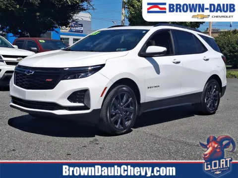 White 2024 Chevrolet Equinox AWD RS for sale in Nazareth, PA