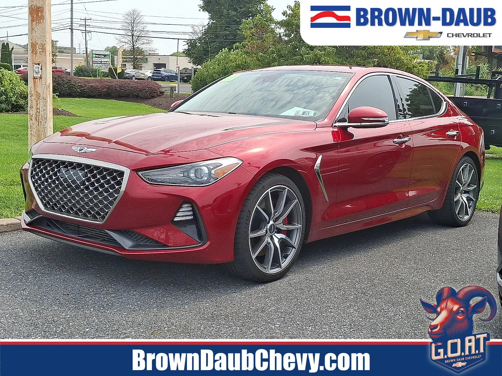 Red 2019 Genesis G70 2.0T Sport for sale in Nazareth, PA