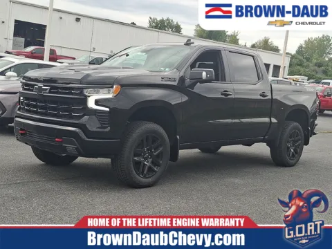 Black 2026 Chevrolet Silverado 1500 4WD Crew Cab Short Bed LT Trail Boss for sale in Nazareth, PA