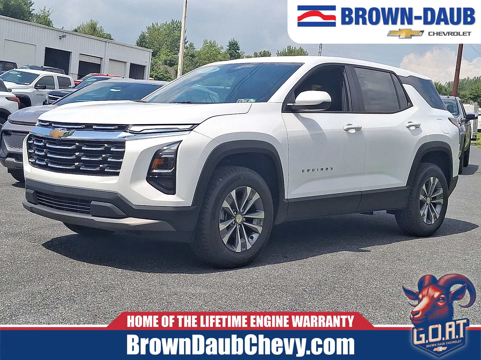 White 2026 Chevrolet Equinox AWD LT for sale in Nazareth, PA