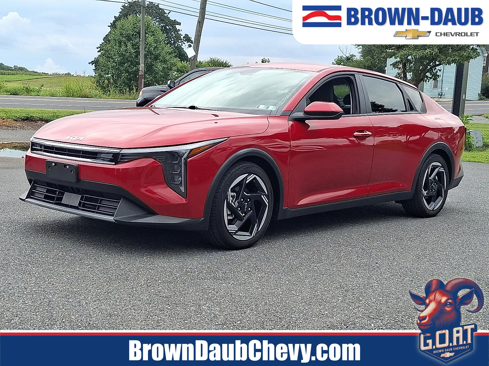 Red 2025 Kia K4 EX for sale in Nazareth, PA