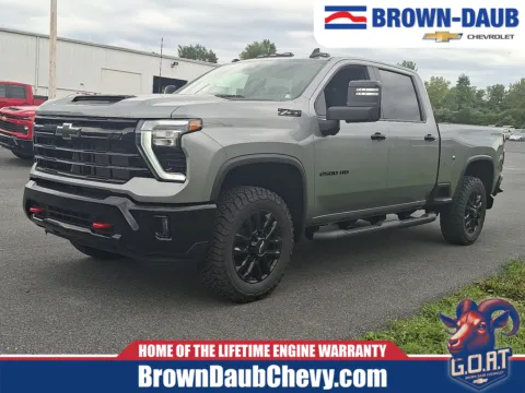 Silver 2026 Chevrolet Silverado 2500 HD Crew Cab, Standard Bed, LT, 4WD for sale in Nazareth, PA