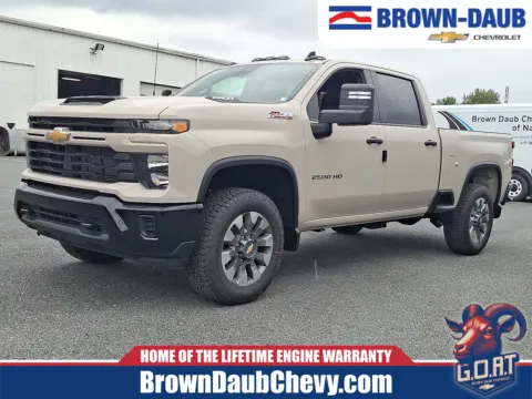 White 2026 Chevrolet Silverado 2500 HD Crew Cab, Standard Bed, WT, 4WD for sale in Nazareth, PA