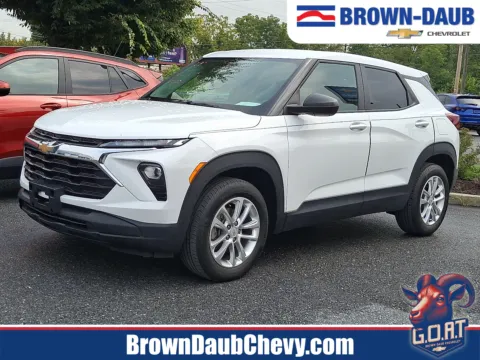 White 2024 Chevrolet Trailblazer AWD LS for sale in Nazareth, PA