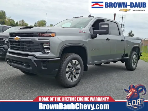 Gray 2026 Chevrolet Silverado 2500 HD Crew Cab, Standard Bed, WT, 4WD for sale in Nazareth, PA