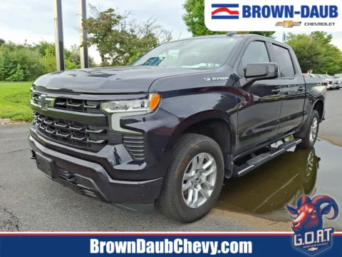 Gray 2024 Chevrolet Silverado 1500 4WD Crew Cab Short Bed RST for sale in Nazareth, PA