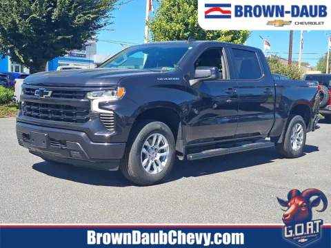 Gray 2024 Chevrolet Silverado 1500 4WD Crew Cab Short Bed RST for sale in Nazareth, PA