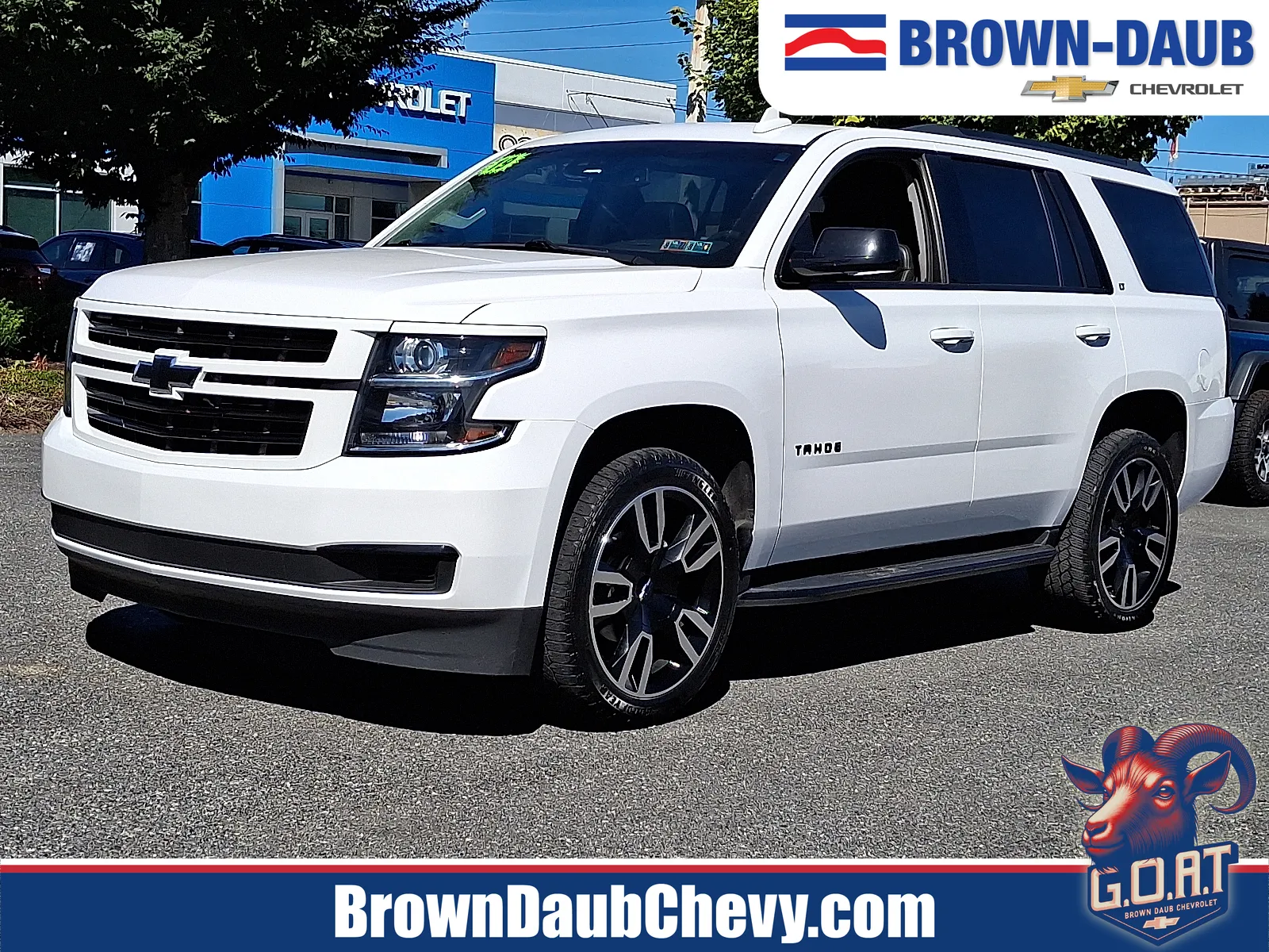 White 2019 Chevrolet Tahoe LT for sale in Nazareth, PA