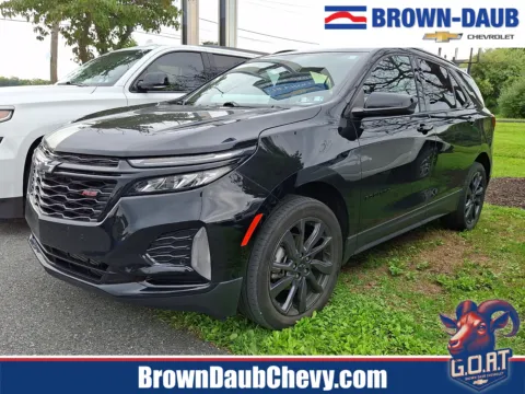 Black 2024 Chevrolet Equinox AWD RS for sale in Nazareth, PA