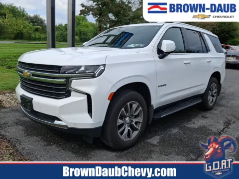 White 2024 Chevrolet Tahoe 4WD LT for sale in Nazareth, PA